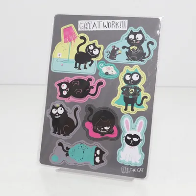 Stickers (Gray, Multicolored) from Moses