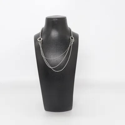 Necklace (Silver) from Astrid & Agnes Stainless steel