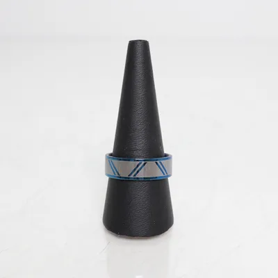 Ring (Blå, Grå) Ukendt metal