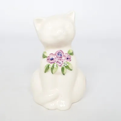 Figurine en porcelaine (Cat) de Rosa Ljung