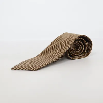 Cravate (Marron) de Madison Avenue Soie