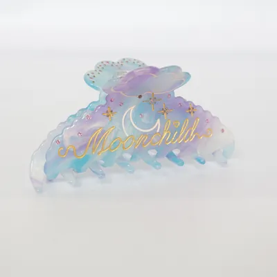 Pince à cheveux (Bleu, Violet, Blanc) de Moonchild