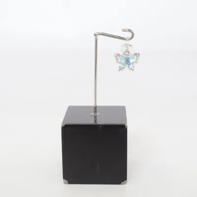 Pendant (Blue, Silver) Unknown metal