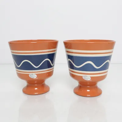 Pot (Orange, Blue)