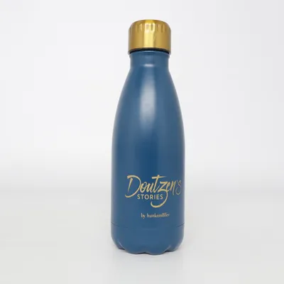 Waterfles (Blauw, Goud) van Doutzen's Stories by Hunkemöller