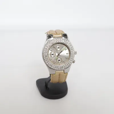 Montre (Beige, Argent) de Quartz  