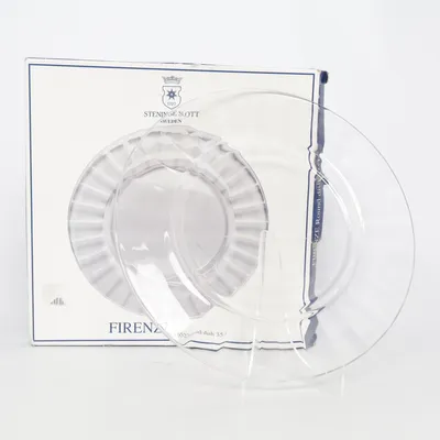 Plate (Transparent) from Steninge Slott