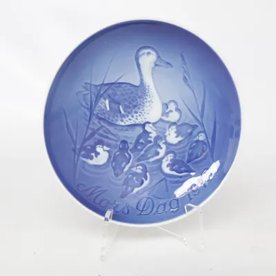 Väggtallrik (Blå, Vit) från B&G