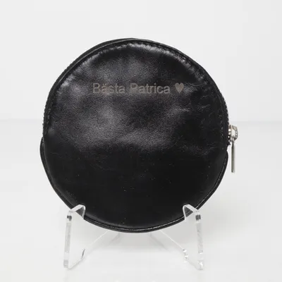 Purse (Black) from Gusti Leder Studio