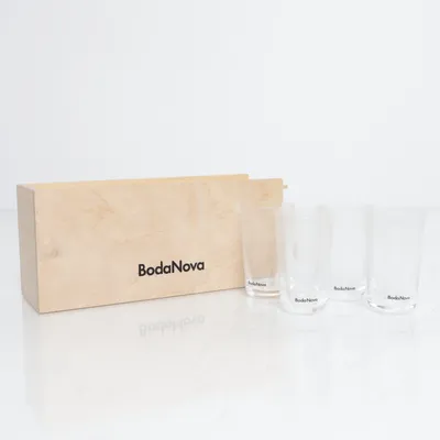 Shotglas (Transparent, Brun) från Boda Nova