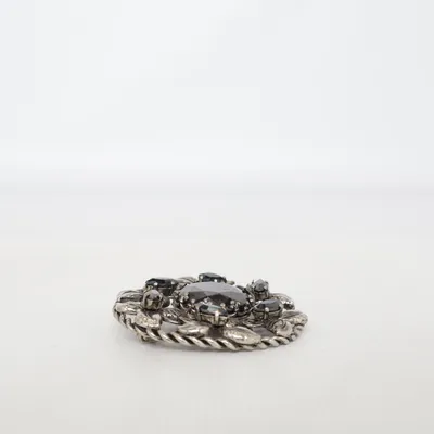 Broche (Zwart, Zilver) Onbekend materiaal