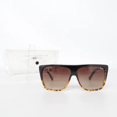 Sunglasses (Black, Brown) from Quay Australia x Desi Perkins