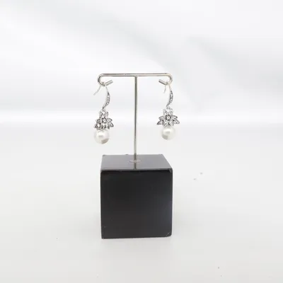 Örhängen (Silverfärgad, Vit) från Fashion Jewelry Okänd metall