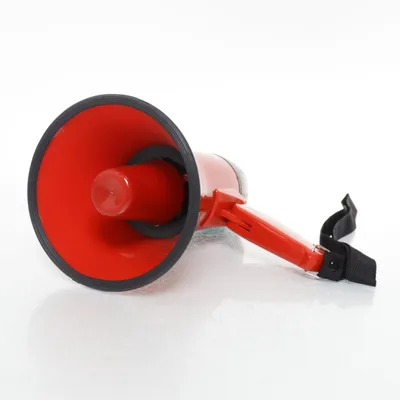 Megafon (Röd, Svart)