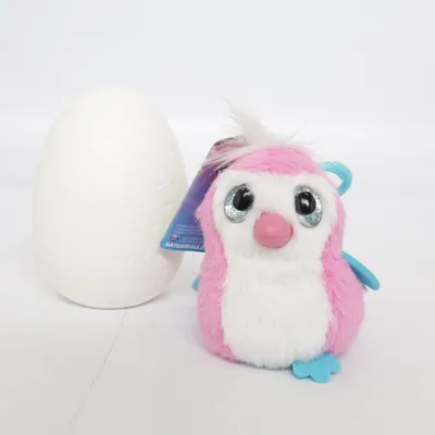 Bebisleksak (Rosa, Vit, Blå) från Hatchimals