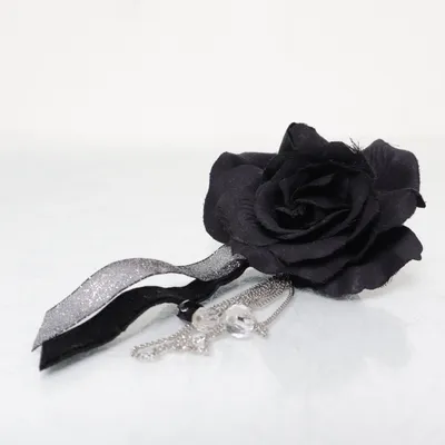 Broche (Zwart) Onbekend materiaal