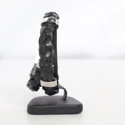 Armband (Zwart) van Bud to Rose Onbekend materiaal, Roestvrij staal