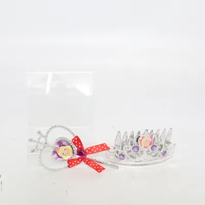 Accessoires de déguisement (Argent, Violet)