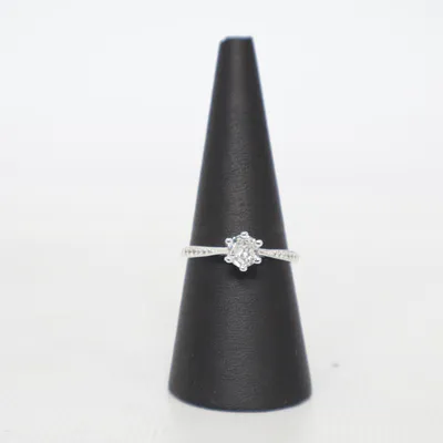 Ring (Zilver, Transparant) Zilver