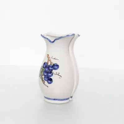 Vase (Hvid, Blå)