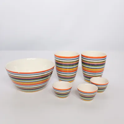 Serveringsset (Vit, Flerfärgad) från Iittala