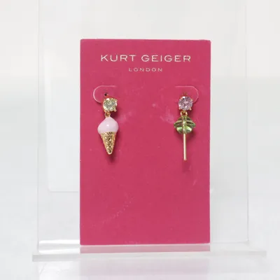 Oorbellen (Goud, Meerkleurig) van Kurt Geiger Onbekend materiaal