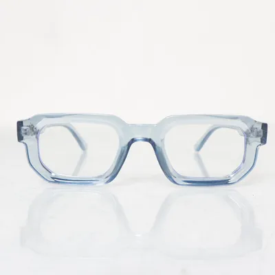 Glasögon (Blå, Transparent)