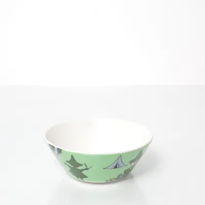 Assiette creuse (Vert, Multicolore) de Moomin Characters