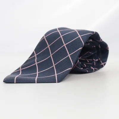 Tie (Blue, Pink) from Conwell Silk