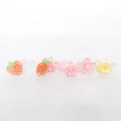 Ring (Roze, Meerkleurig) Onbekend materiaal