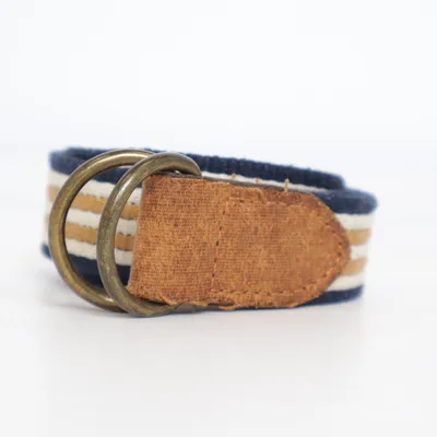 Belt (Blue, Beige, White)