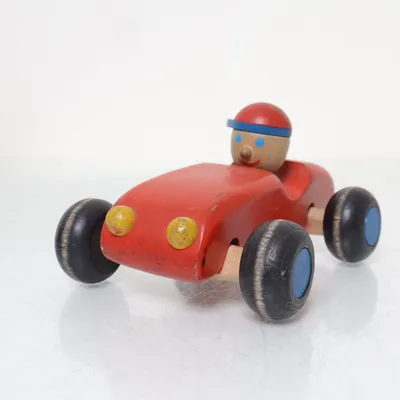 Leksaksbil (Röd) från Kids Wood