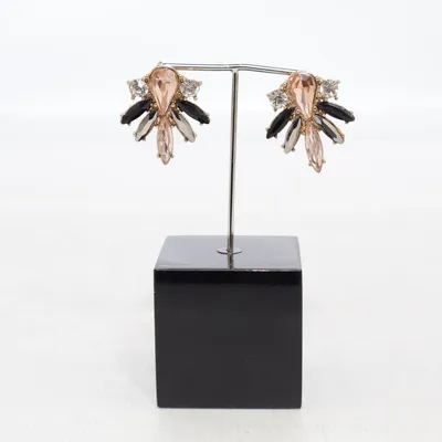 Oorbellen (Zwart, Beige, Meerkleurig) Onbekend materiaal