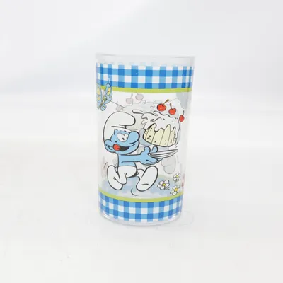 Glas (Blå, Flerfarvet) fra The Smurfs