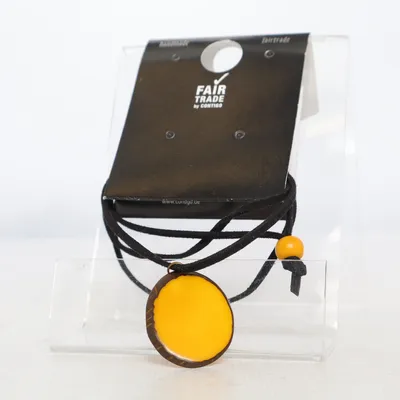 Necklace (Black, Yellow) from Contigo Unknown metal