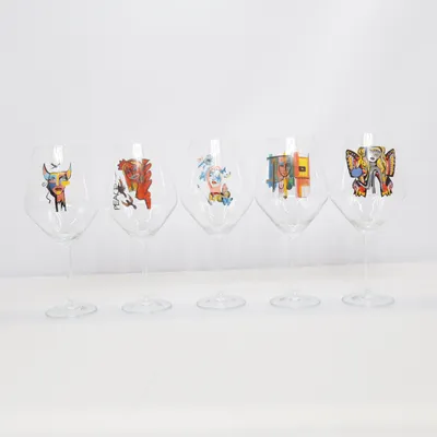 Vinglas (Transparent, Flerfärgad) från Riedel