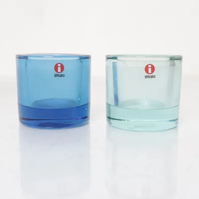 Ljusstake (Grön, Blå) från Iittala thumbnail 1