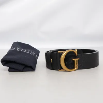 Bälte (Svart) från Guess Polyester, Polyuretan, Viskos