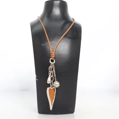 Hanger (Bruin, Zilver) van Bud to rose by Diddi Onbekend materiaal
