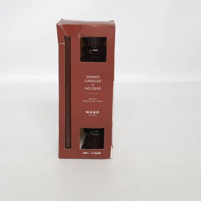 Bougeoir  (Rouge) de Mano Atelier