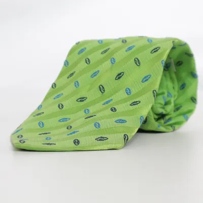 Cravate (Vert, Bleu) de Giorgio Redaelli Soie