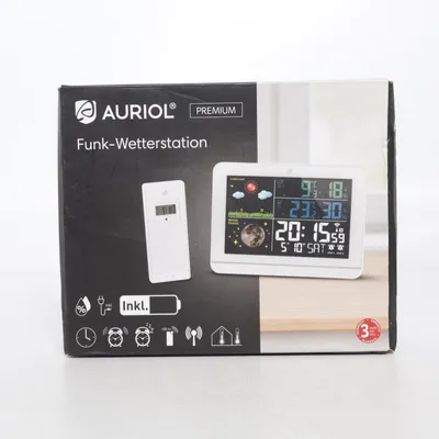 Klockradio (Funk - Wetterstation Premium) från Auriol