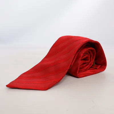 Cravate (Rouge) de Edsor Soie