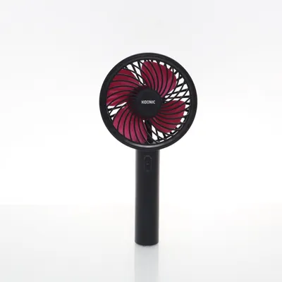 Ventilatorkachel (Zwart, Roze) van Koenic