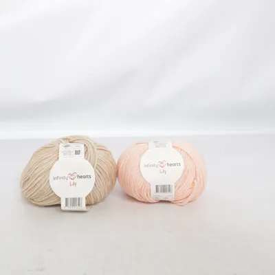 Fil (Lily) de Infiniti Hearts Coton, Laine de mouton
