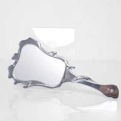 Handspegel (Silverfärgad)