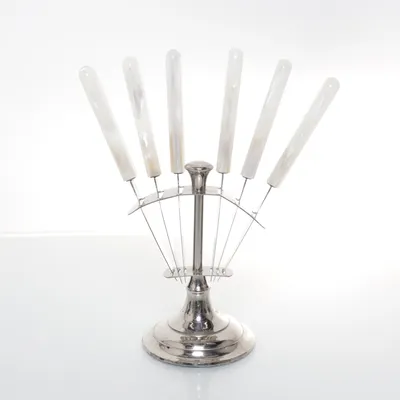 Bestick (Art déco fruktknivar)