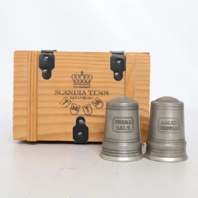 Peper & Zoutvaatjes (Zilver) van Scandia Present