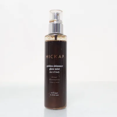 Body mist (golden shimmer glow mist face & body) from Hickap