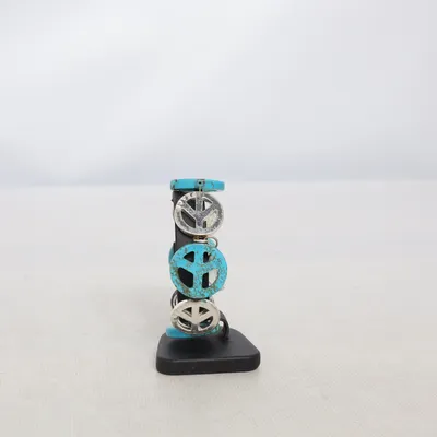 Bracelet (Turquoise, Silver) from Åska Unknown metal